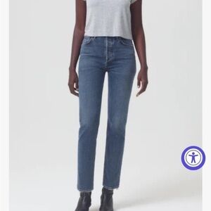 Agolde brand new High Rise Straight jeans